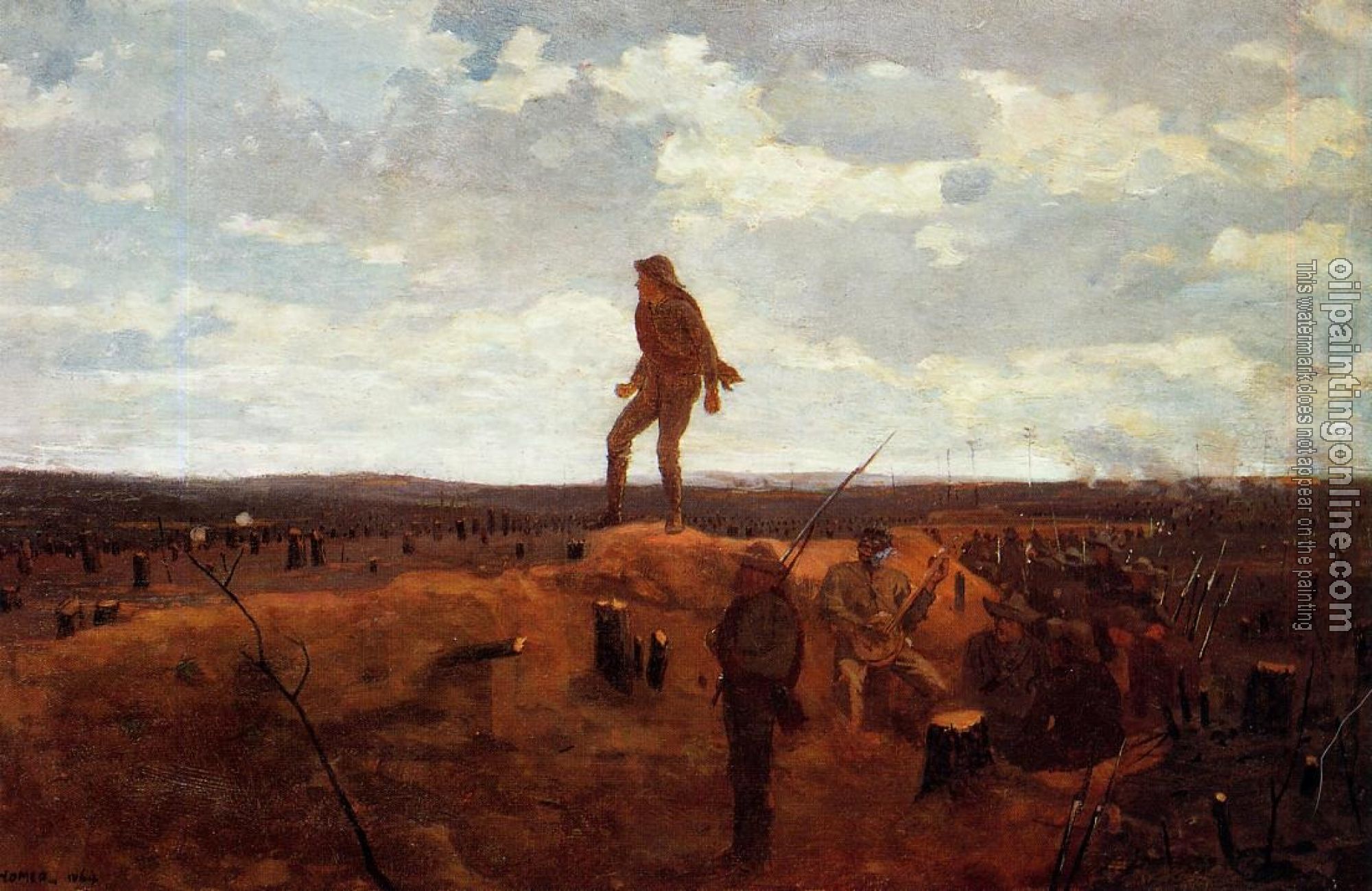 Homer, Winslow - Defiance